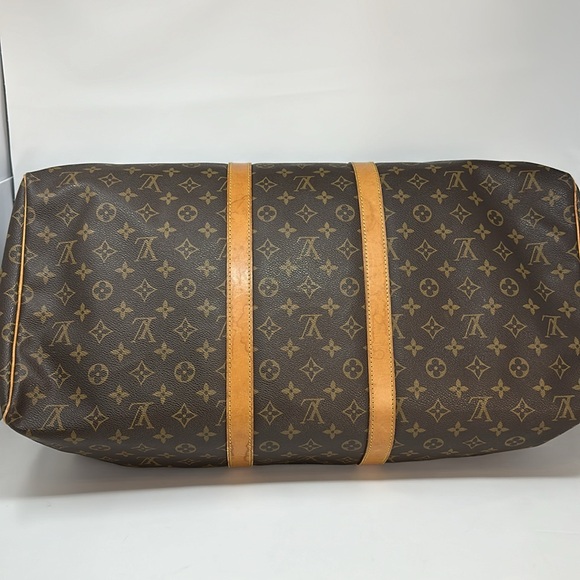 💯 Authentic Louis Vuitton Monogram Keepall 55 - Picture 6 of 15